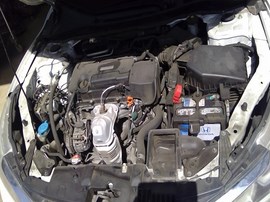 2016 HONDA ACCORD, WHITE, LX MODEL, 2.4L, AT,  A26269